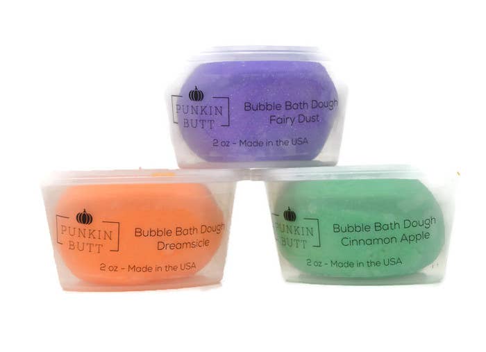 Natural Bubble Bath Dough Set