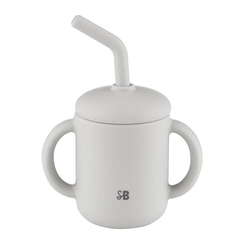 Little Local Silicone Sippy Cup Tumbler with Straw