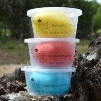 Natural Bubble Bath Dough Set