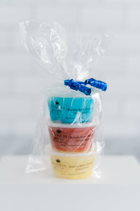 Natural Bubble Bath Dough Set