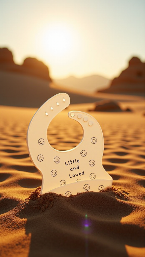 Bib - Smile, Little & Loved